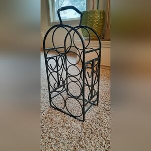 7 bottle Metal Wine Rack